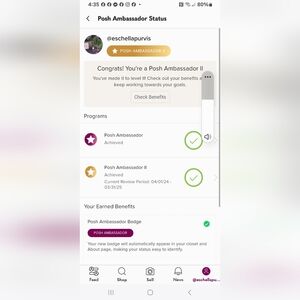 Eight time gold ambassador and reg ambassador ✨️ 🙌 👏 😀 feeling good